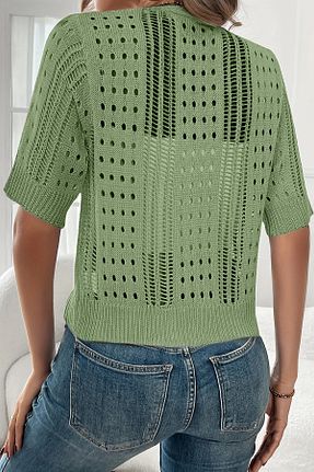 رویه سبز زنانه لیکرا TRQOM - کد 928958570