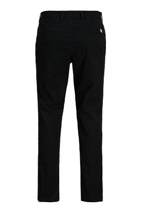 شلوار مشکی مردانه فاق نرمال Jack & Jones - کد 927268277
