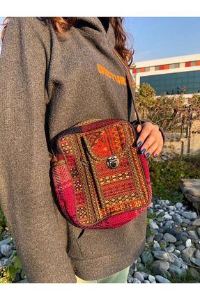 کیف دوشی رنگی زنانه پارچه ای Wotrart - کد 463507779