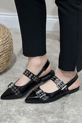 کفش کژوال مشکی زنانه پاشنه تخت Majensia - کد 927269713