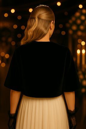 شال مشکی زنانه پنبه ای Elegance Scarf - کد 786447840