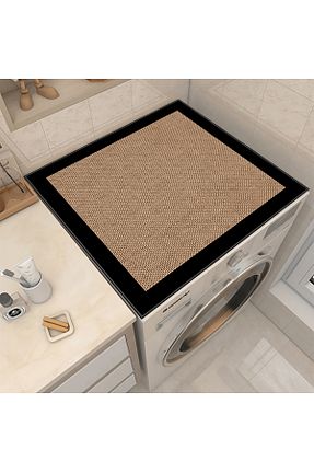 نظم دهنده حمام قهوه ای پلی استر The Rug Collective - کد 927321766