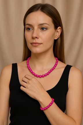دستبند جواهر بنفش بچه گانه منجق TwinsCollection - کد 780959753