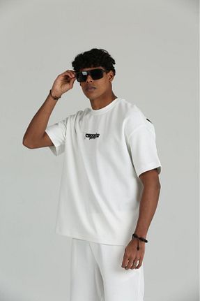 ست بالاتنه و پائین تنه سفید مردانه بافتنی The Champ Clothing - کد 927342955