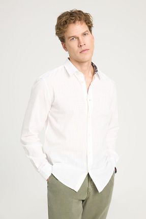 پیراهن بژ مردانه رگولار Lee - کد 927343301