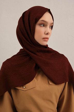 شال قهوه ای زنانه Armine - کد 927341250