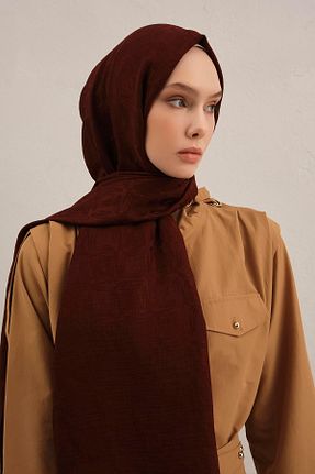شال قهوه ای زنانه Armine - کد 927341255