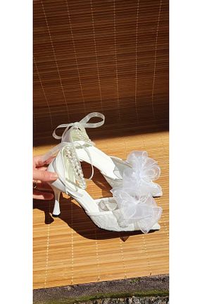 کفش مجلسی سفید زنانه پارچه ای Berush Bride - کد 900140027