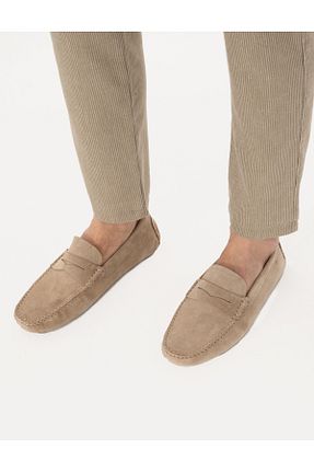 کفش لوفر بژ مردانه پاشنه کوتاه (1 - 4 سانتی متر) Pierre Cardin - کد 927356818
