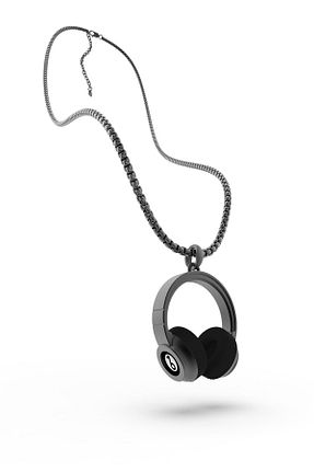 گردنبند استیل ( فولاد ) مشکی استیل ضد زنگ Metalmorphose - کد 927369969