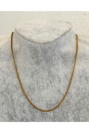 گردنبند استیل ( فولاد ) بژ زنانه استیل ضد زنگ İNN JEWELLERY - کد 927367832