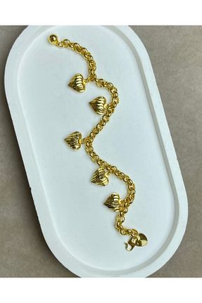 دستبند استیل (فولاد) بژ زنانه استیل ضد زنگ İNN JEWELLERY - کد 927371298