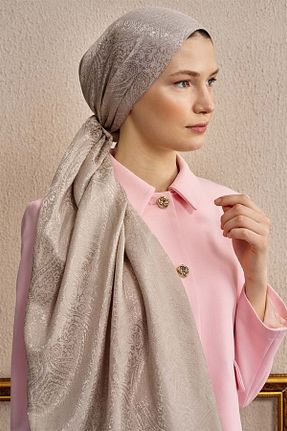 شال بژ زنانه پلی استر ED Scarf - کد 927369585