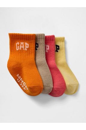 جوراب نارنجی بچه گانه پنبه ای GAP - کد 927376923