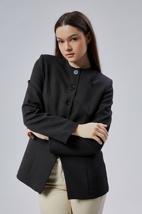 کت مشکی زنانه رگولار Bolivente - کد 927385044