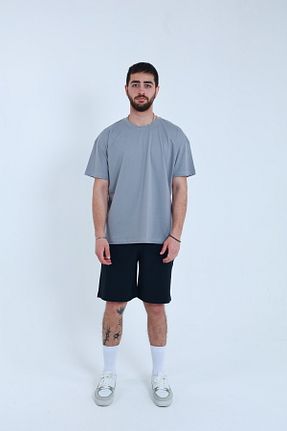 شلوارک و برمودا مشکی مردانه Relaxed TKT - کد 927386200