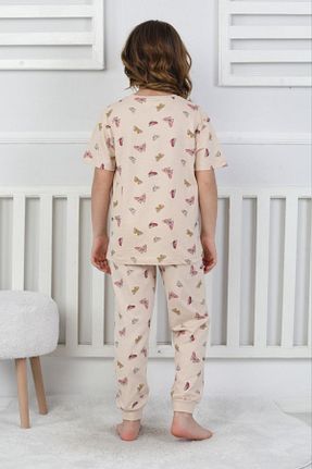 ست لباس راحتی بژ بچه گانه طرح دار bunny hopp - کد 927380201