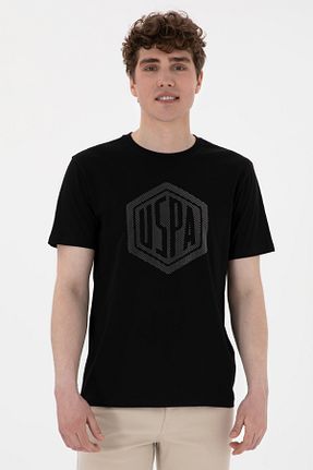 تیشرت مشکی مردانه رگولار U.S. Polo Assn. - کد 927376637