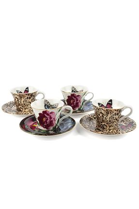 فنجان قهوه رنگی 4 نفره Mikasa Moor - کد 772583129