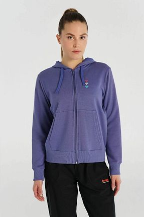 سوئیشرت بنفش زنانه ساده hummel - کد 926315503