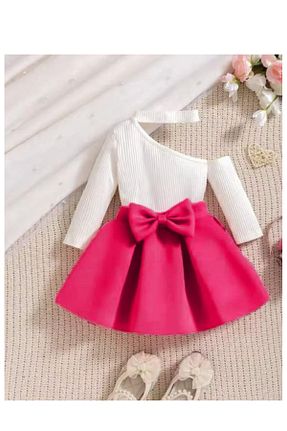 ست بالاتنه و پائین تنه صورتی بچه گانه بافتنی My Kids Wear - کد 927974616