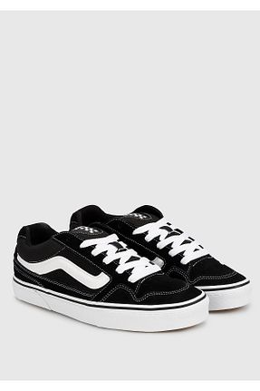 کفش اسنیکر مشکی مردانه چرم اصل Vans - کد 6081075