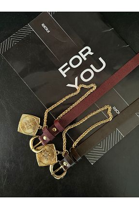 کمربند رنگی زنانه زنجیر Fiori - کد 927395831