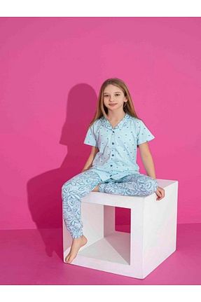ست لباس راحتی آبی بچه گانه چاپی KIPIRIK BABY - کد 927529000