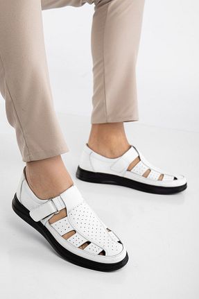 کفش کژوال سفید مردانه چرم خالص maximoda - کد 927529897