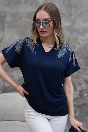 بلوز سایز بزرگ رنگی زنانه سایز بزرگ Bİ.GİYSEN - کد 927451673