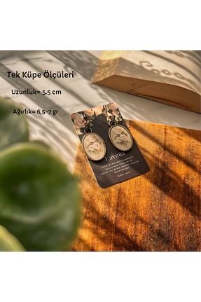 گوشواره جواهر متالیک zarifje - کد 880769034