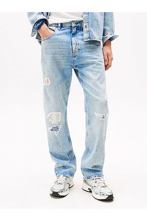 شلوار جین آبی مردانه پنبه ای Tommy Hilfiger - کد 927460403
