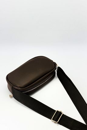 کیف دوشی قهوه ای زنانه چرم مصنوعی Bersia - کد 927501987