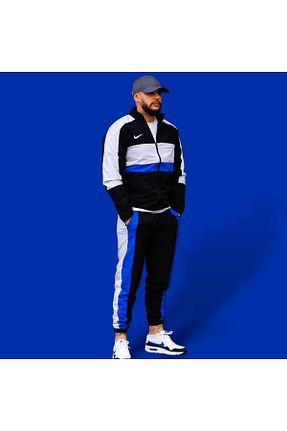 ست گرمکن مشکی مردانه پنبه ای Nike - کد 927467663