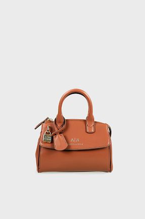 کیف دوشی نارنجی زنانه چرم مصنوعی Armani Exchange - کد 927544867