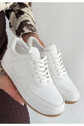 کفش اسنیکر رنگی زنانه بند دار ufukmoda - کد 927513275