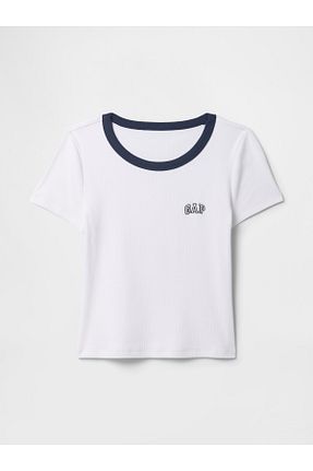 تیشرت سفید زنانه رگولار GAP - کد 927513804