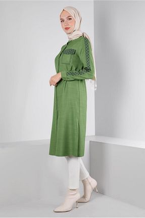 شلوار پارچه ای سفید زنانه بلند Alvina - کد 797084695