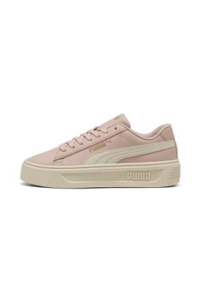 کفش اسنیکر صورتی زنانه بند دار Puma - کد 927527054
