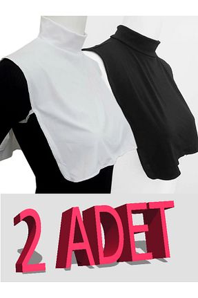 گردنی رنگی زنانه پنبه - پلی استر - الاستین AŞAR MODA TEKSTİL - کد 927527043