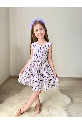 لباس بنفش بچه گانه بافتنی SG Exclusive - کد 828130907