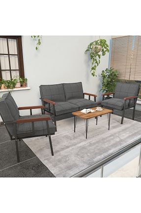 ست باغچه طوسی فلزی Mygusi - کد 781970966