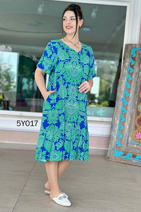 لباس سرمه ای زنانه بافتنی İnce Topuk - کد 927544178