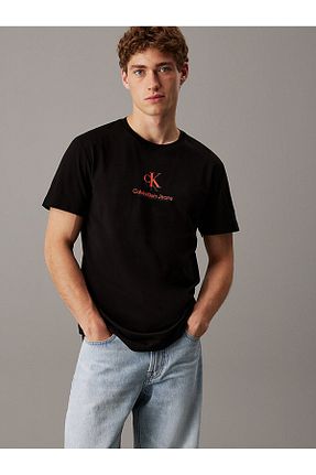 تیشرت مشکی مردانه رگولار Calvin Klein - کد 900776626