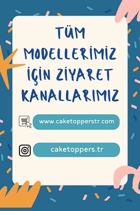 تزئینات جشن تولد caketopper - کد 943322074