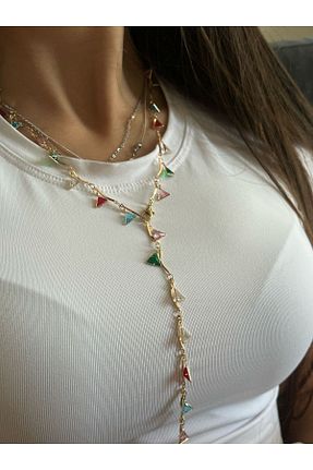 گردنبند استیل ( فولاد ) متالیک رودیوم FAİRE JEWELRY - کد 927561825