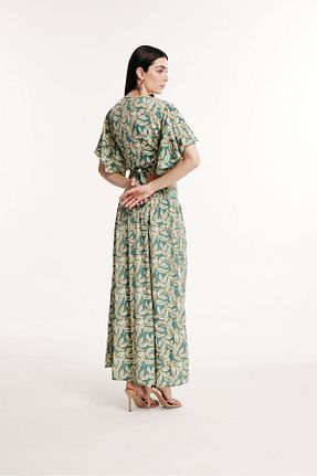 ست بالاتنه و پائین تنه رنگی زنانه اورسایز LaraLisa Collection - کد 920880212