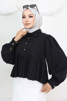 پیراهن حجاب مشکی زنانه رگولار giyze - کد 927570308