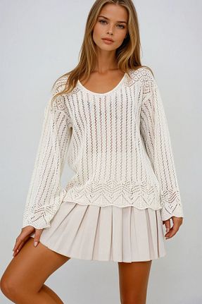 بلوز بژ زنانه Ajurlu VAGGON - کد 927568801