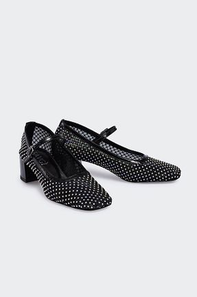 کفش کژوال مشکی زنانه چرم خالص Favgi - کد 927570096